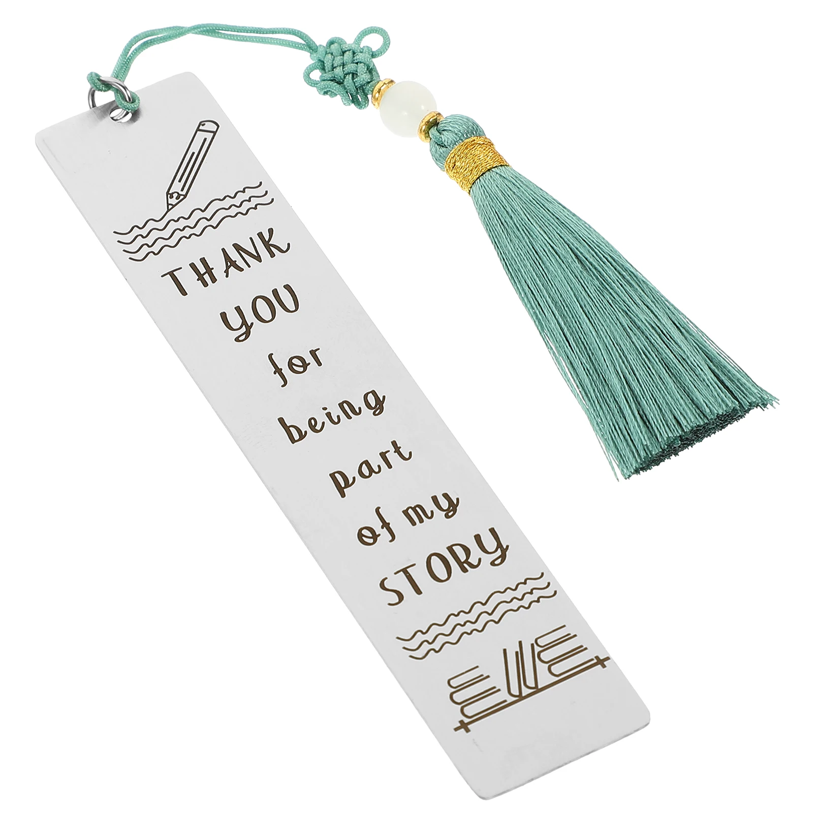 

Stainless Steel Metal Book Markers Women Book Lovers Bookmark For Reader Teacher Gifts For Women Students Creative