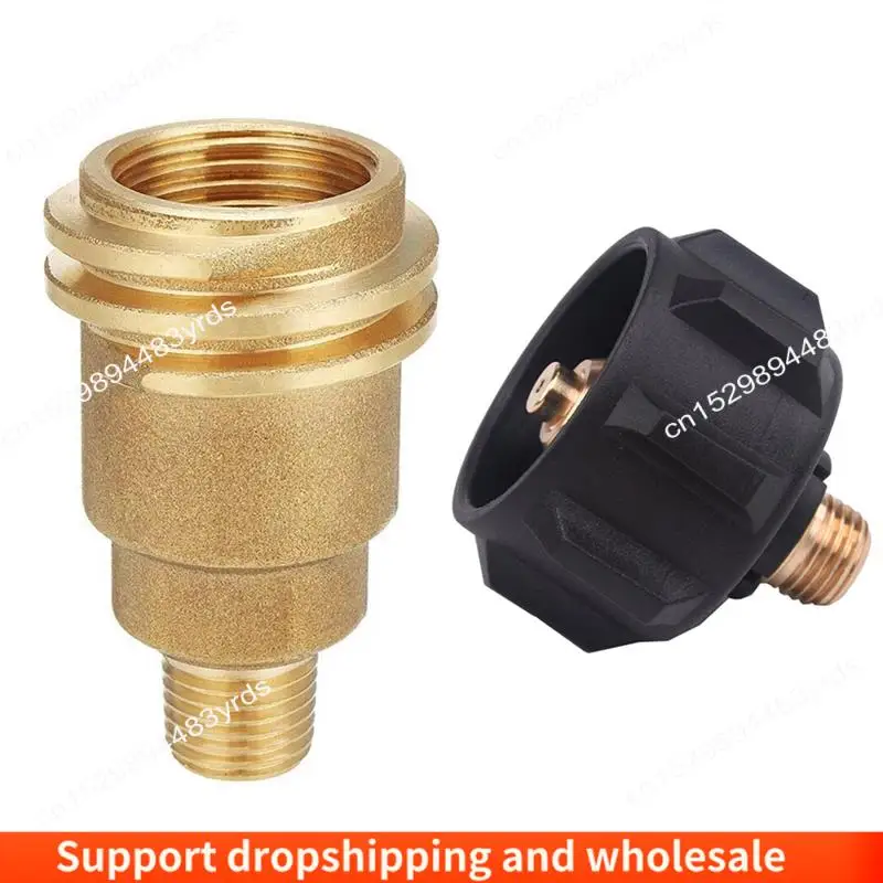 

AA86 2 шт. QCC1 адаптер для пропана 5042 штекер QCC1 гайка фитинг для пропана переходник для шланга с гайкой