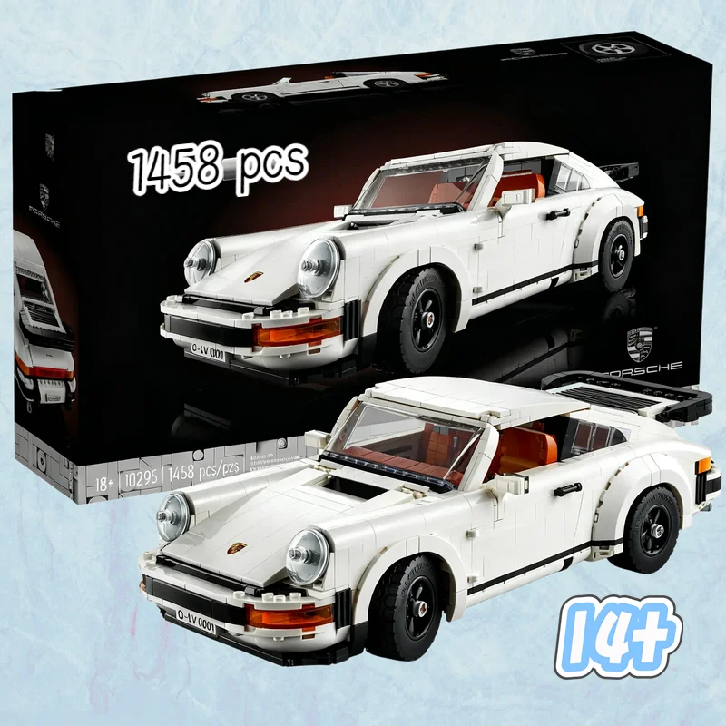 1458PCS best seller  technology retro car model 10295 building blocks classic model decoration toys Christmas gifts