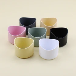 6/6.5cm Protective Silicone Boot Sleeve Compatible with 12oz-40oz Water Bottles Tumbler Anti-Slip Bottom Sleeve Cover