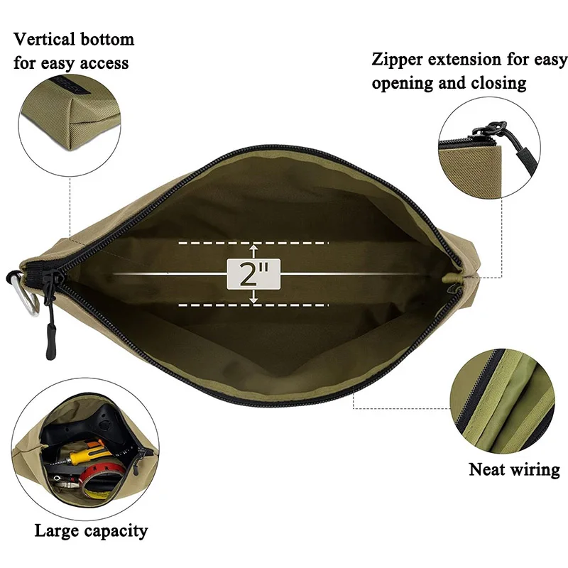 Toolkit multifunctional Cipzár Vitel Olvasottság, haza toolkit vel Hitet érdemlő Fém Cipzár být Elfér eszközök Arcápoló szer utazási Anyagellátás