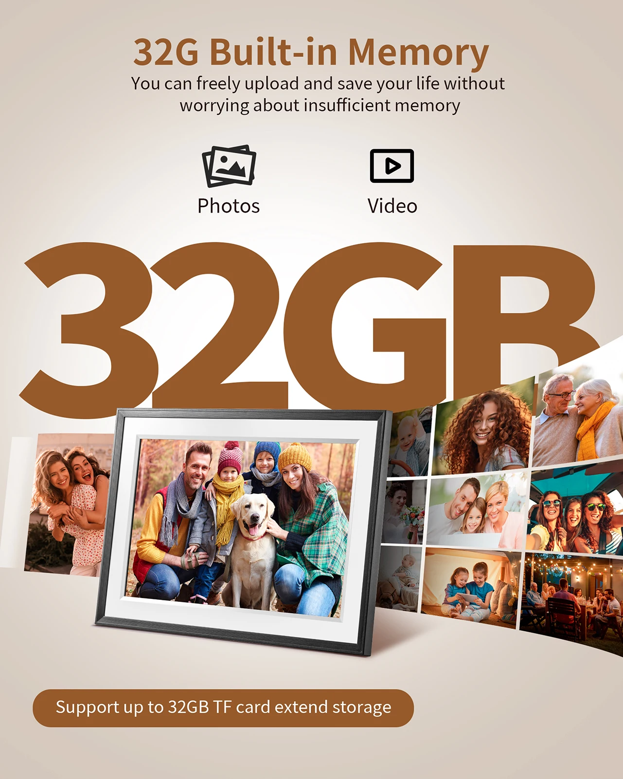 Frameo Digitale Fotolijst, 10. - Digital Photo Frame Wifi recensie en prijs
