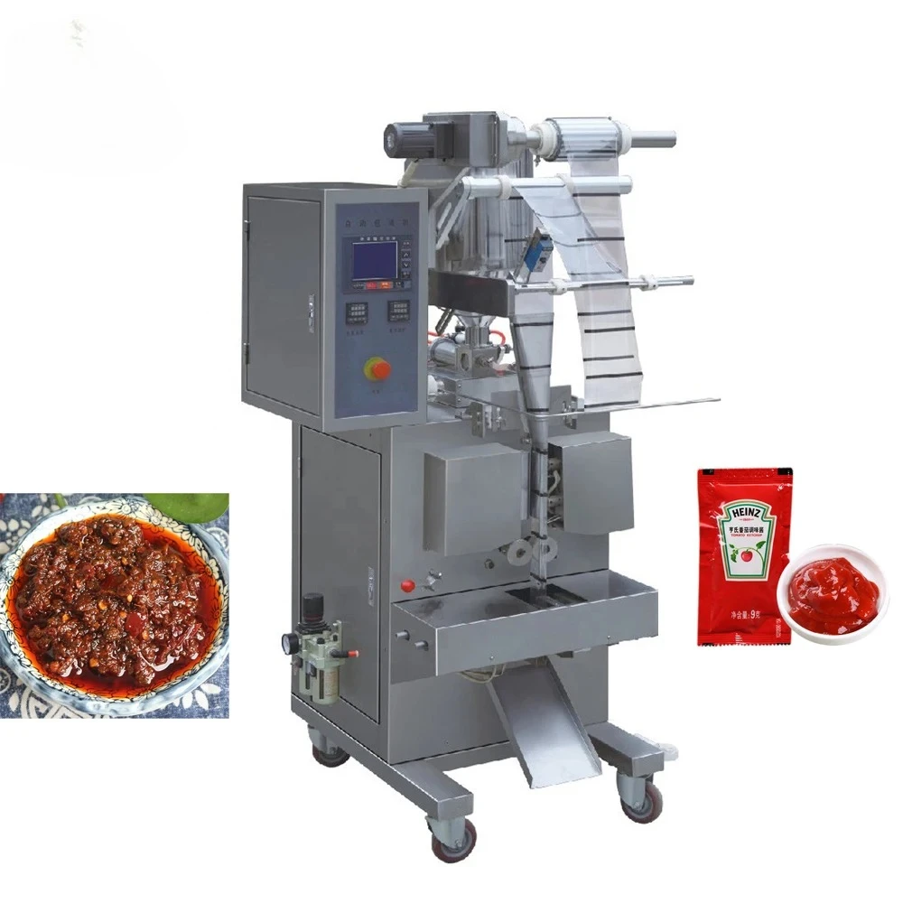 2026 - Wanhe Fully Automatic Sauce, Honey, Tomato Sauce, Liquid Lubricating Oil, Mustard Oil Bagged Packaging Machine