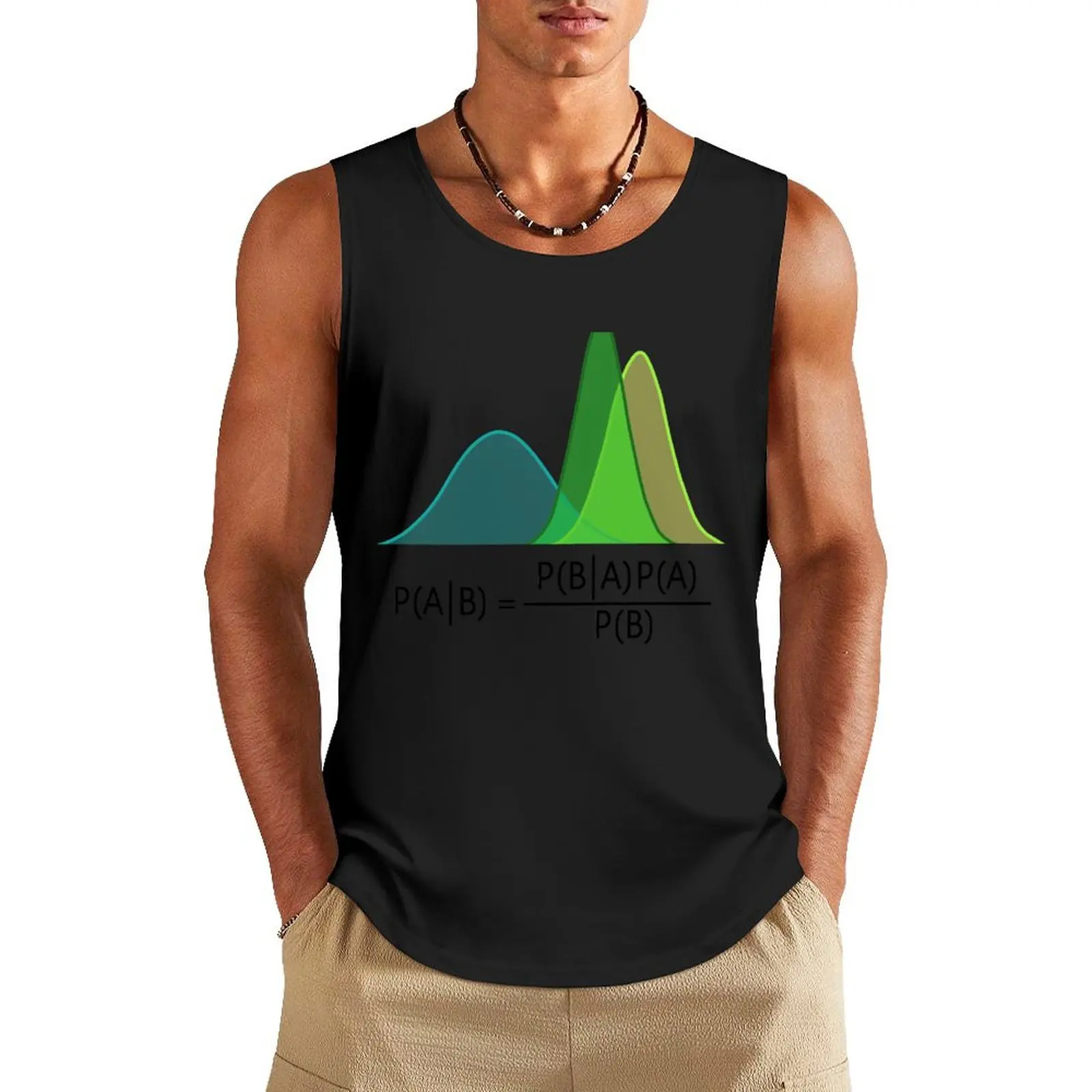 

Bayesian Tank Top sleeveless tshirts for men sleeveless vest men sleeveless jackets Men's vest