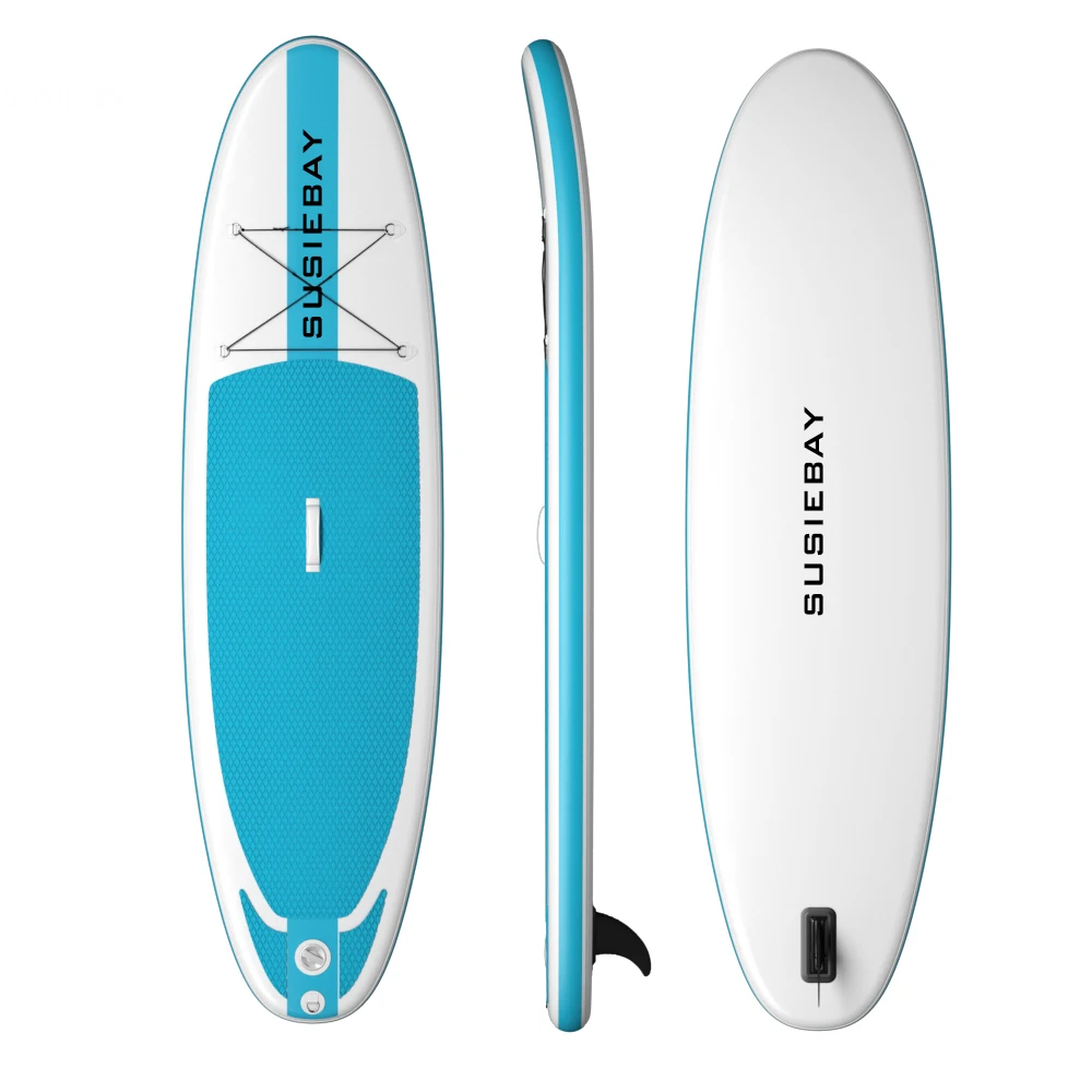 SUP Board All-Round Black Orange Inflatable Stand up Paddle Board Body Board for Ocean Waters