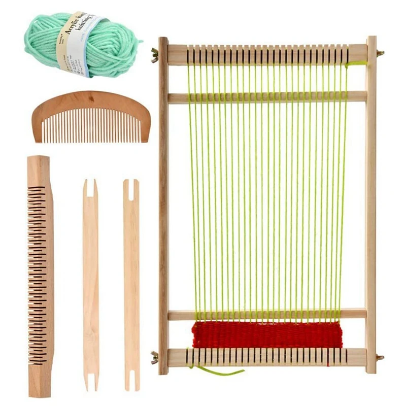 Loom Kit Hand Knitting Machine Knitting Machine Knitting Frame Children's Tapestry Warp Knitting Machine, Fine Workmanship