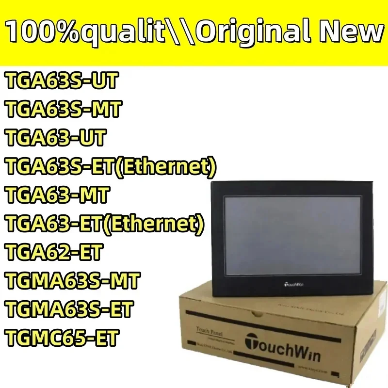 

New TGA62S-MT TGA62S-ET HMI Touch Screen Supports 232/422/485/ USB Flash Drive/Ethernet