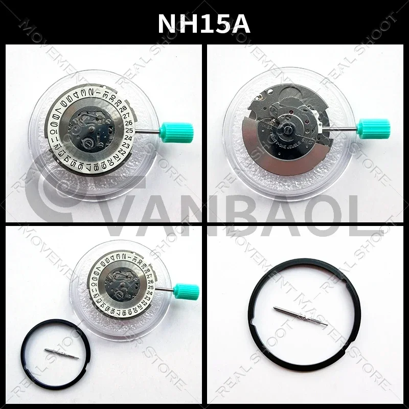 New Japanese Original NH15A  Fully Automatic Mechanical Movement NH15 Movement Watch Mouvement Accessories