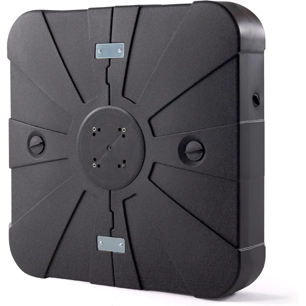 

Sturdy 265lbs Cantilever Patio Umbrella Base with 4 Wheels for Sand or Water, 34 x 34