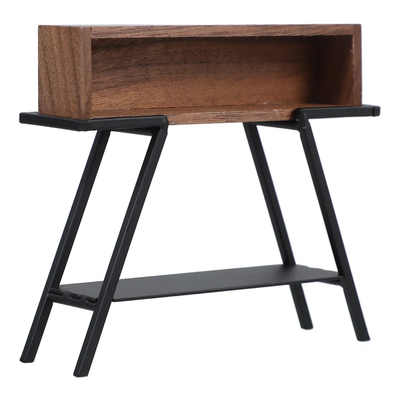 

Miniature 1:12 Scale Cabinet Metal Rack for Dollhouse Display Shelf Flower Stand Small Iron Furniture Decor Collection