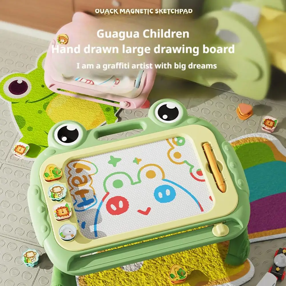 Tekentafel voor kinderen Magnetisch schrijfbord voor baby's Graffiti-schilderij voor kinderen Uitwisbaar magnetisch huisschilderspeelgoed