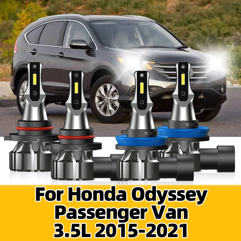 

Фонарь 120 лм, 6000 Вт, 2016 K, автомобильная лампа без вентилятора для пассажирского фургона Honda Odyssey 2015, 2017, 2018, 2021-