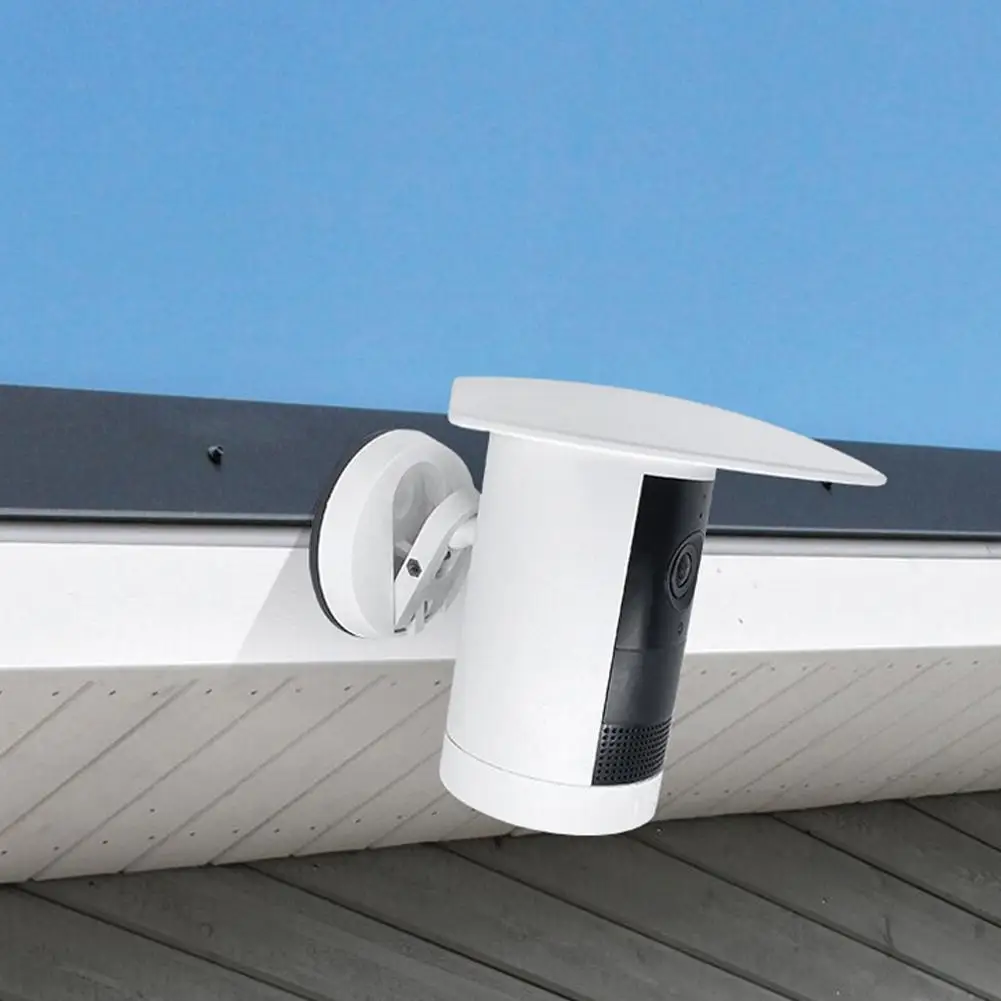1Pcs Self-Adhesive Outdoor Cam plus (2025) Rain Cover Shading Protection ABS Camera Casing for Ring