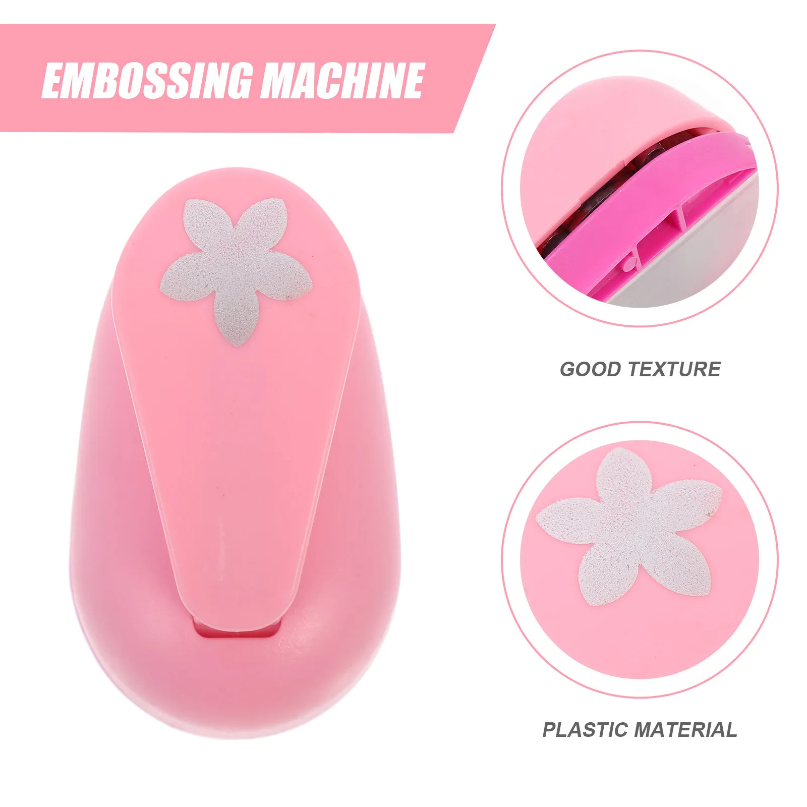 Craft Paper Punch Manual Hole Puncher Lightweight DIY Crafts Scrapbook Card Making Label Punching Tool for Handmade Art