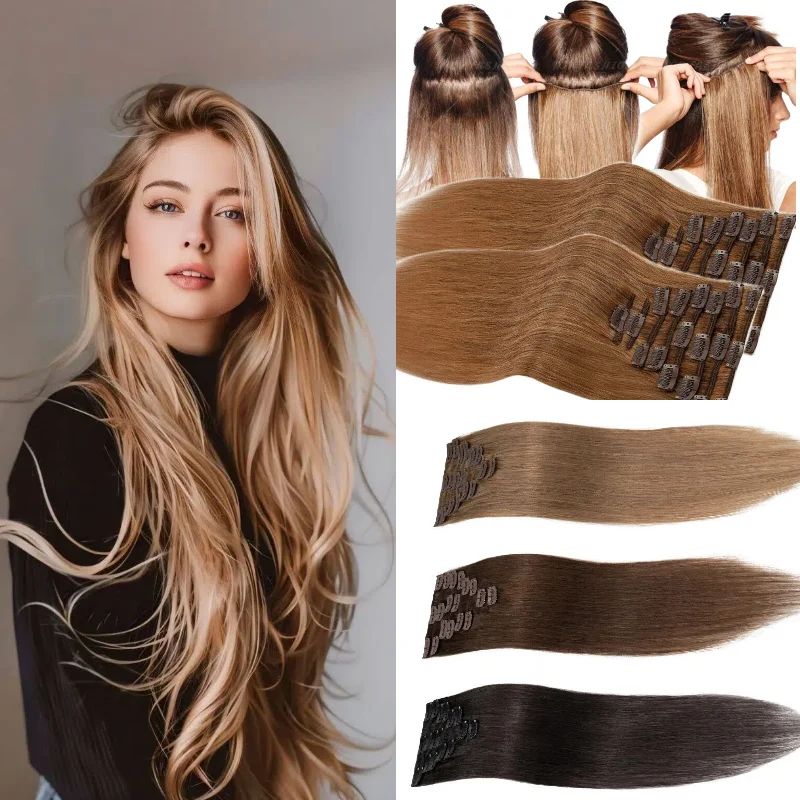 capelli-umani-remy-7-pezzi-clip-in-weft-14-pollici-ondulati-1b-8-extension-facili-da-applicare-e-rimuovere-per-aggiungere-lunghezza-e-texture-per-matrimoni-e-uso-quotidiano-vendita-all'ingrosso