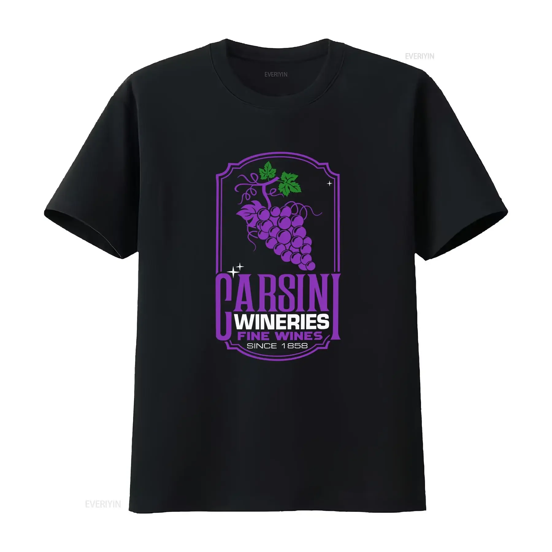 Carsini Wineries Retro 80s TV Theme Camiseta Columbo Detective Idea clásica vintage Lavado Ropa de diseñador transpirable