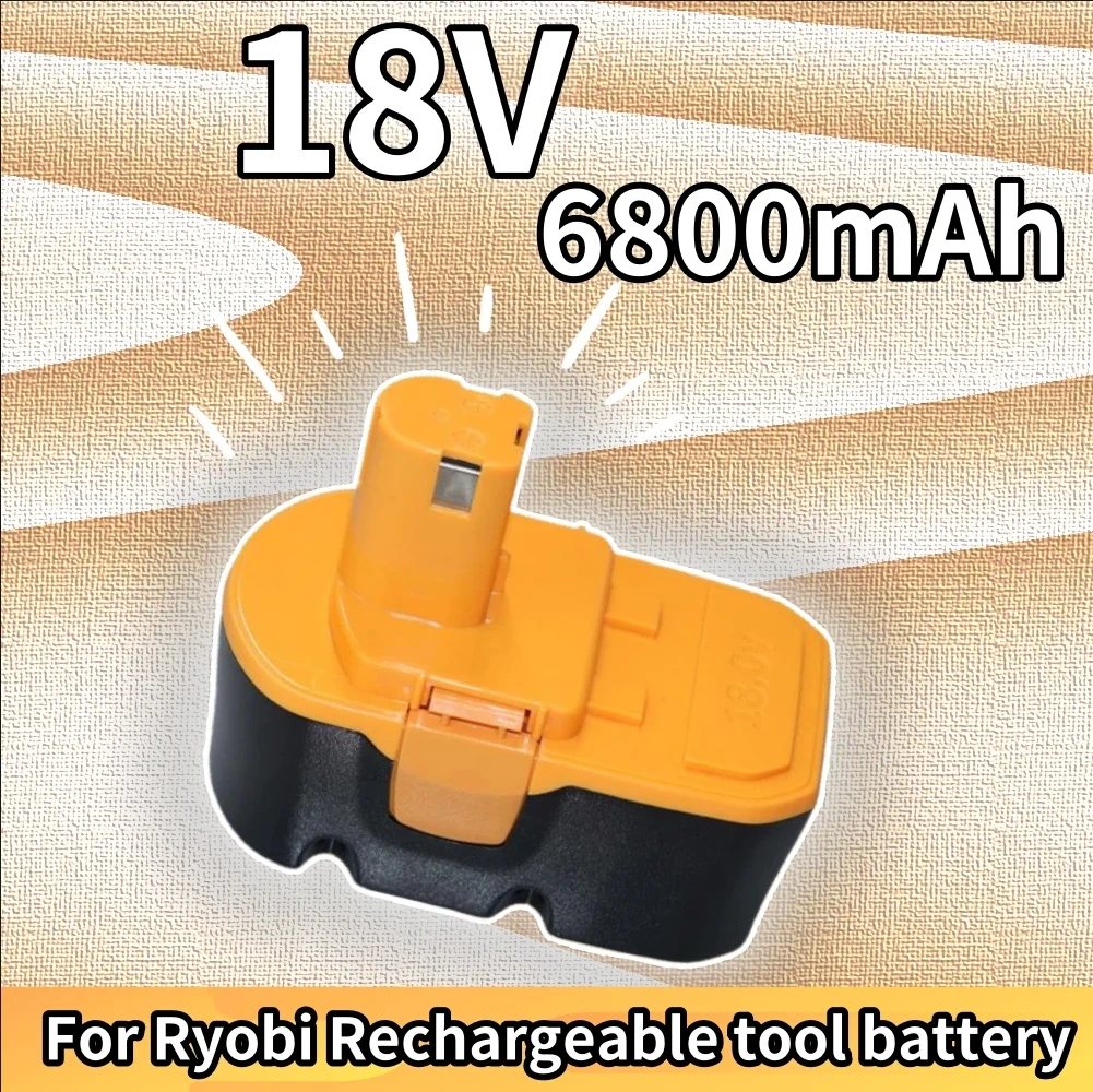 

for Ryobi 18V Replacement Battery P100 P101 4800mAh Compatible with ABP1801 ABP1803 BPP1820 Cordless Power Tools