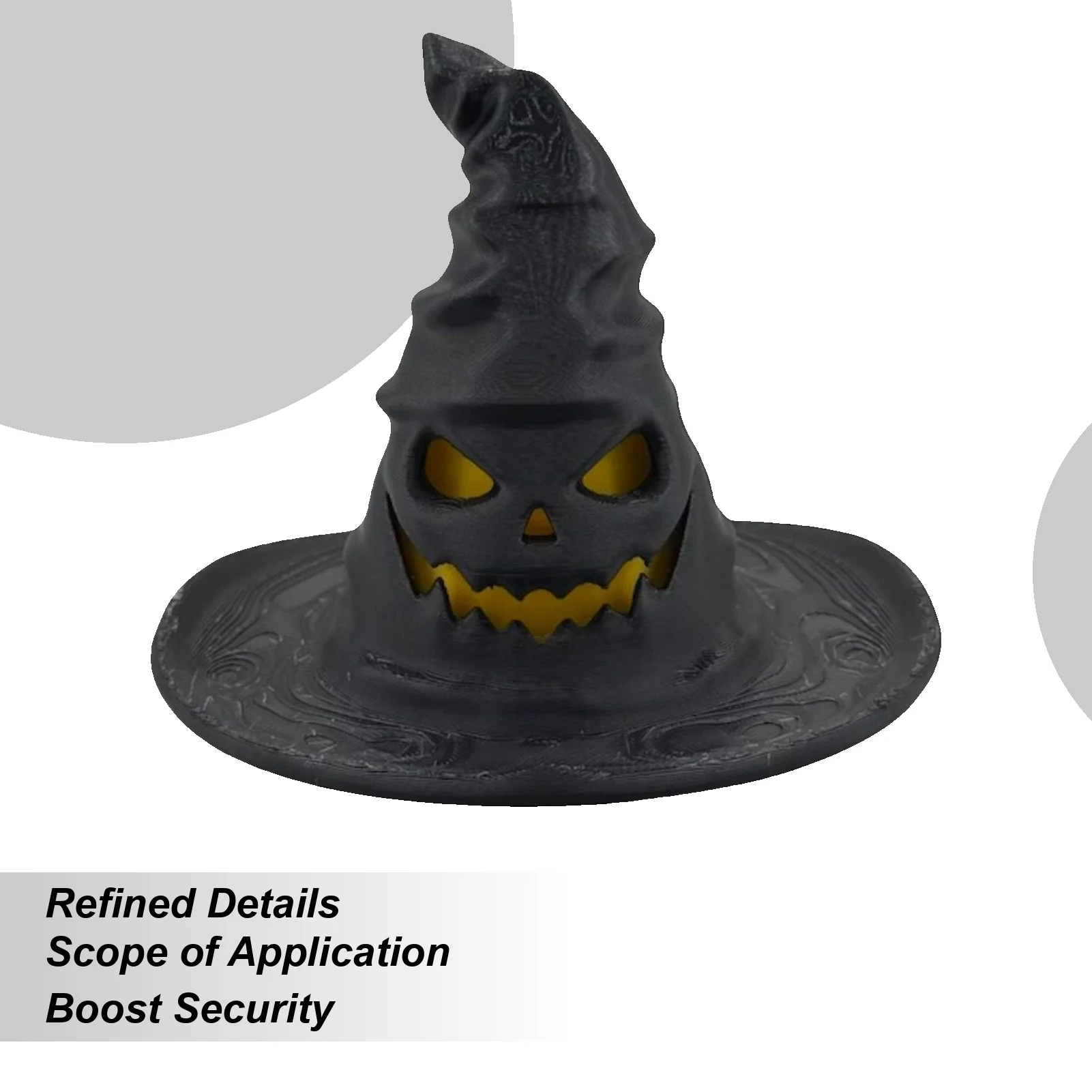 Witch Hat Tea Lamp Holder Bizarre Candle Decoration Witch Hat Tea Lamp Holder Ornament For Halloween Witch Decoration
