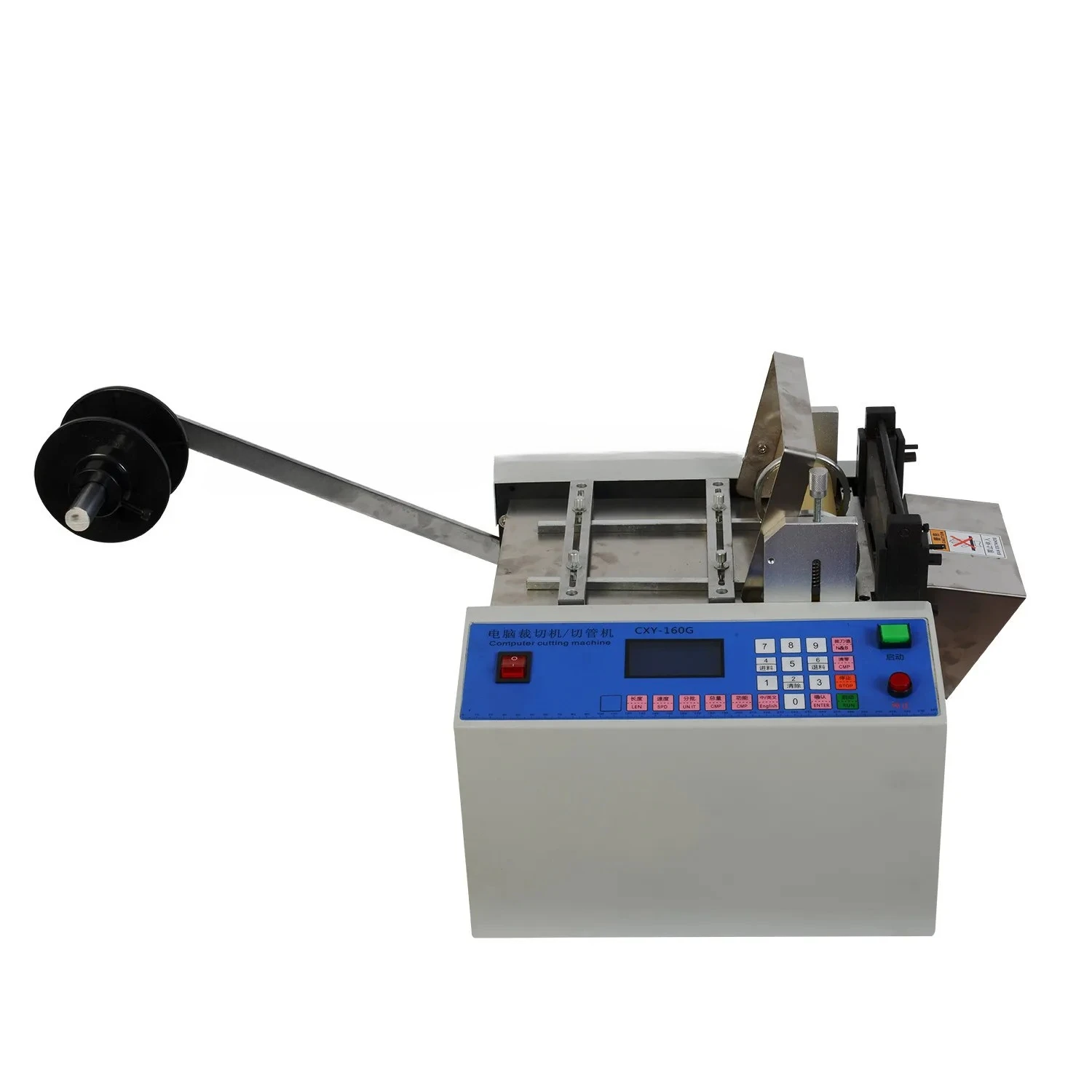 2026-Fully Automatic Tube Cutter Heat Shrink Sleeve Tube Cutting Machine Silicone Hose PVC Sleeve Cutting Machine