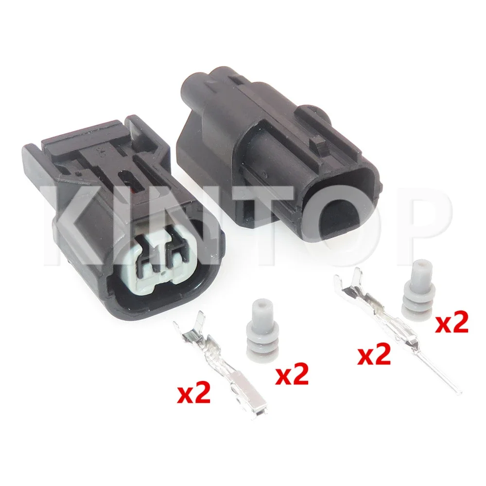 1 Set 2 Pins Car Turn Signal Headlight Electric Wire Socket AC Assembly 6188-0589 6189-0890 Auto Pressure Sensor Plug With Wires - Detail 1