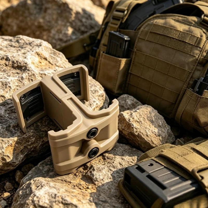 Double Magazine Coupler Connector Clip Tactical Mag Parallel Accessory For Stable Combination Of M4 AR-15 Hobby Mag Parts