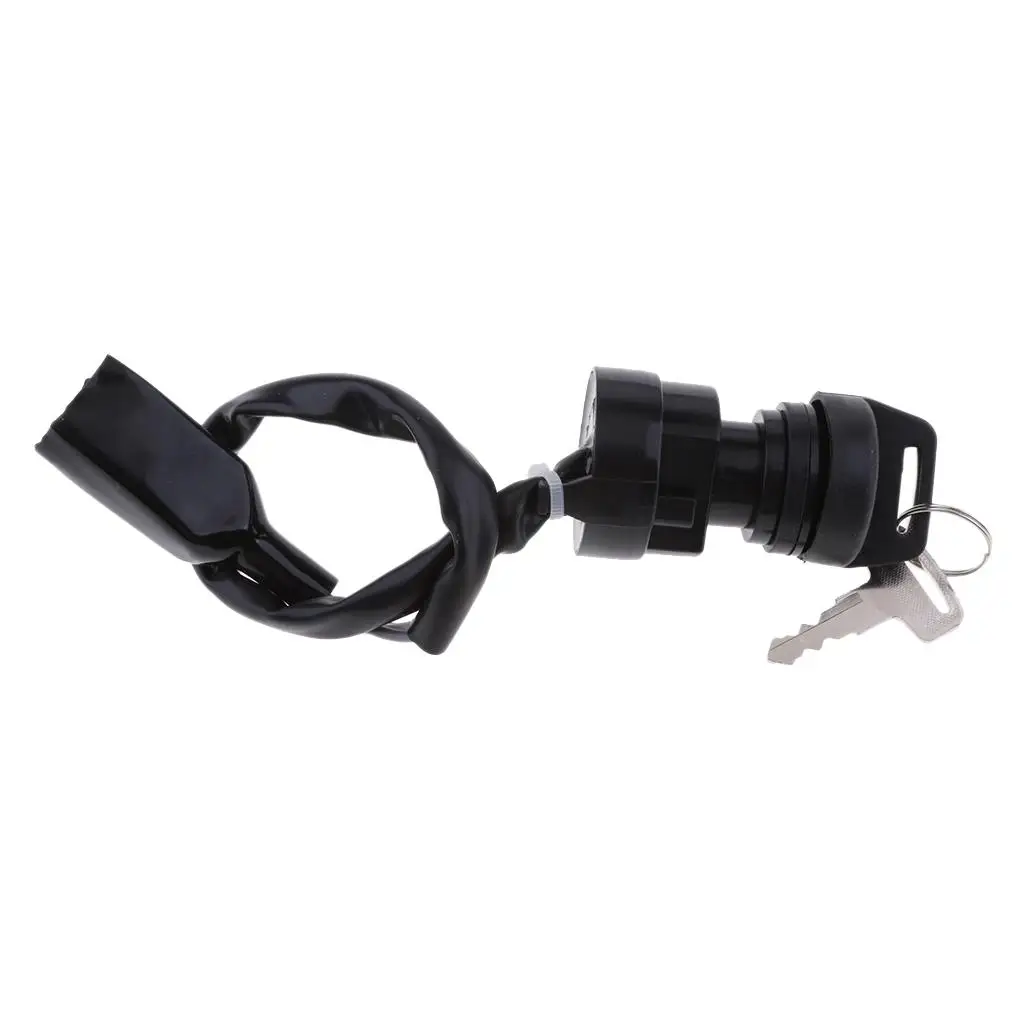 Motorcycle Ignition Switch Plastic Rubber Keyless System Electric Starter for Kawasaki KVF700 KFX700 KSV700