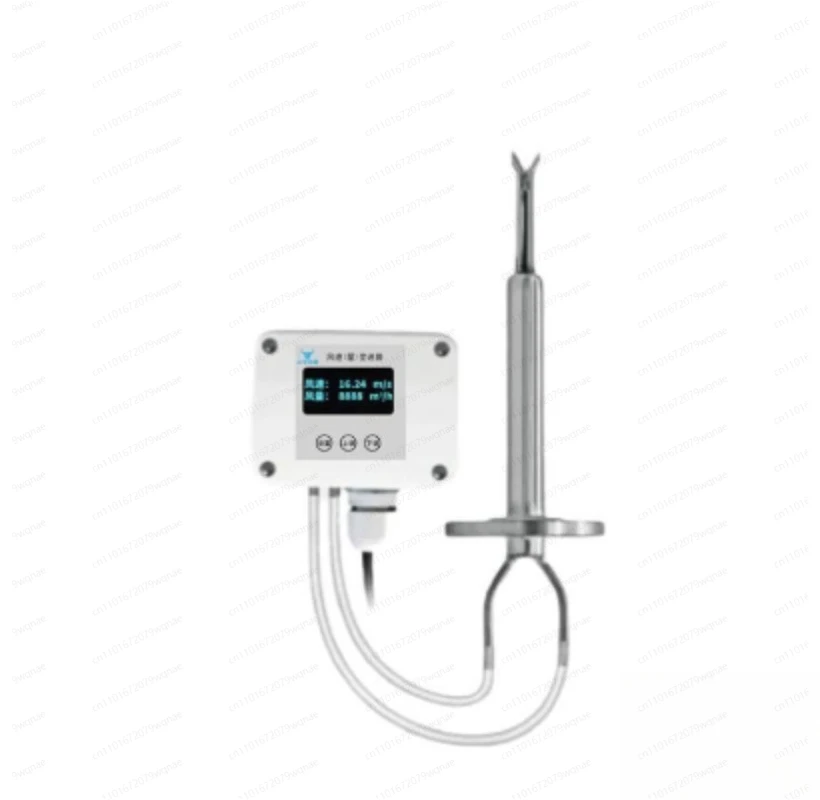 

Скорость ветра и высокая термостойкость Датчик скорости ветра с трубкой Пито ЖК-дисплей Объем воздуха