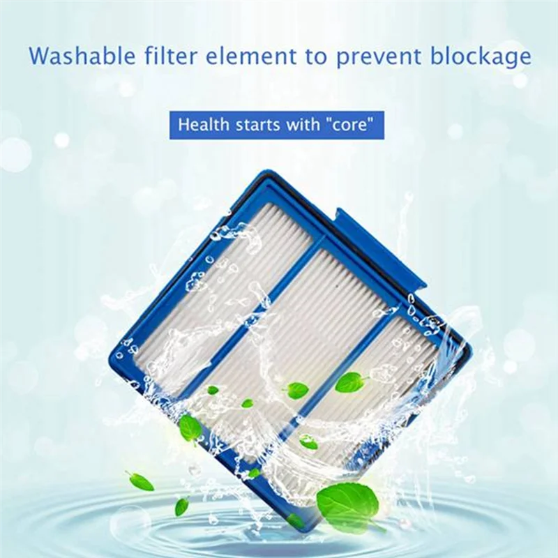 LECKL-13PCS Vacuum Brush Filter For Shark IQ RV1001AE RV101 Spare Parts Efficient Household Cleaning Accessories