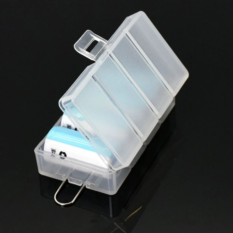 Durability CR123 16340 Battery Case,Portable AntiShock Storage Box For 16340/CR123 Battery Holder For Travel Outdoor Use