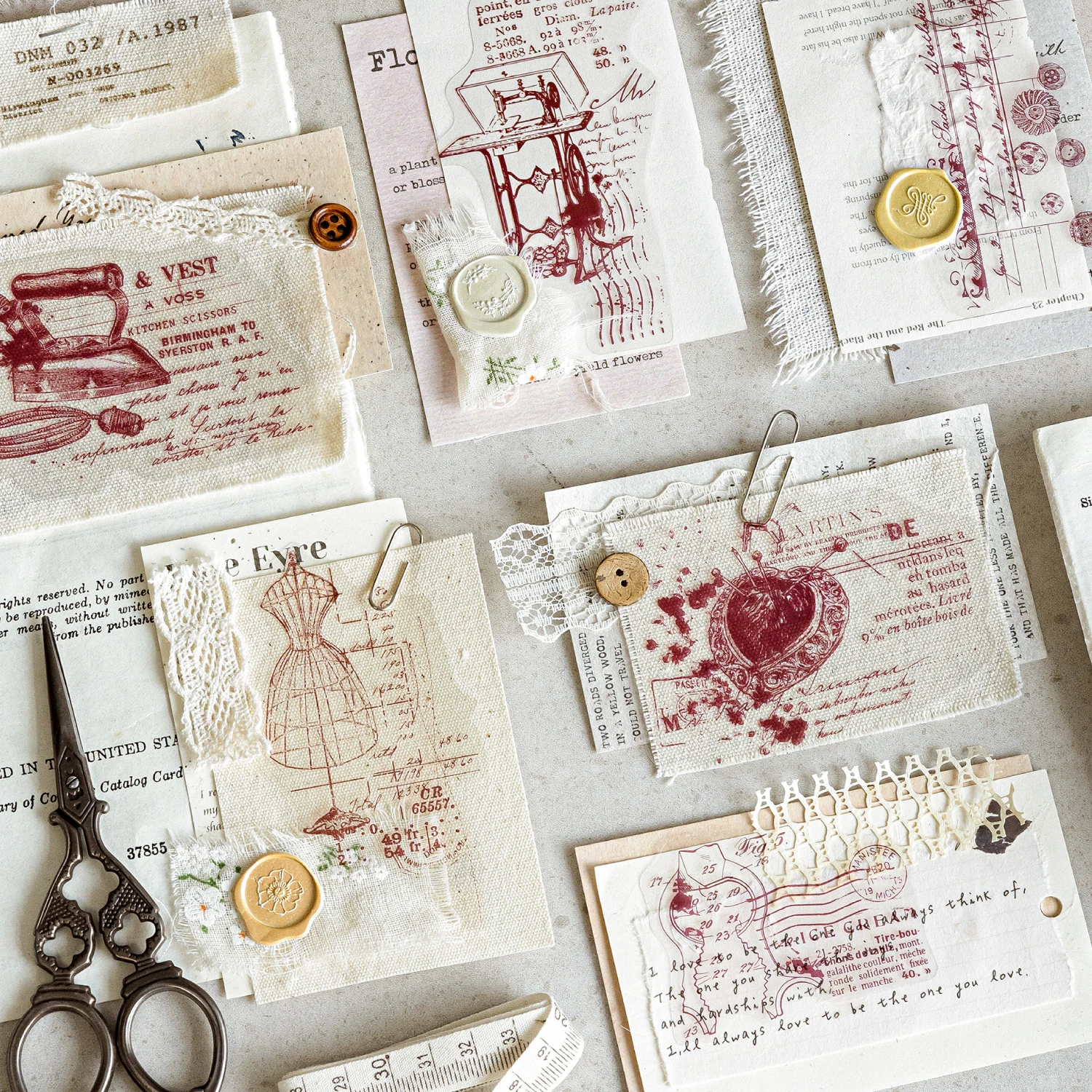 20 قطعة/الحزمة ملصقات الحيوانات الأليفة شفافة مواد سكرابوكينغ DIY بها بنفسك غير المرغوب فيه مجلة ملصقة لغة الكولاج ملصقات ديكور لتزيين الغرف #4