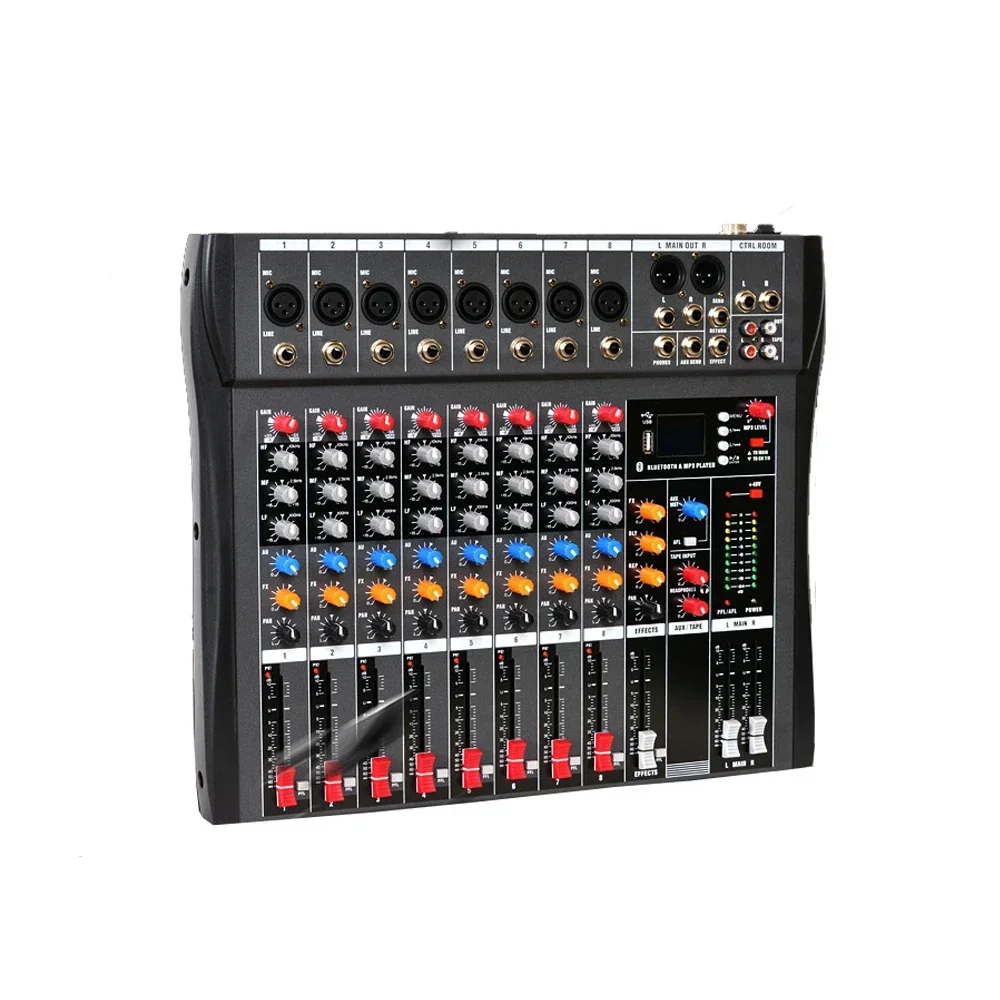 

High Quality Mixing Console Professional Audio Mixer De Audio With BlueTeeth