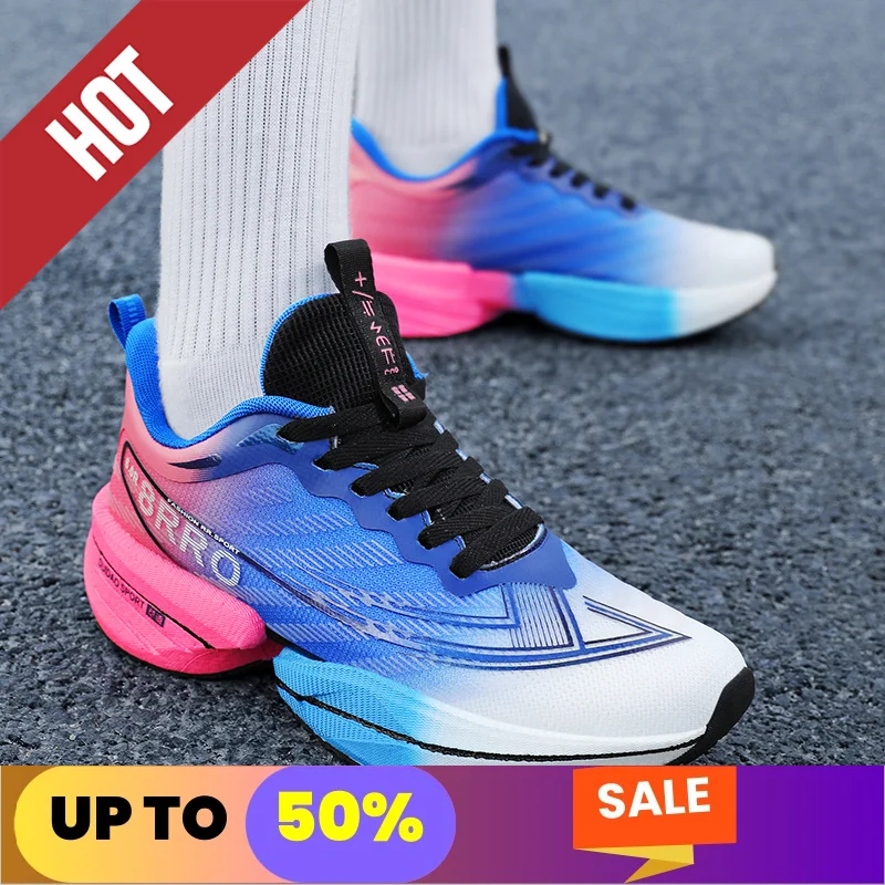 أحذية الجري الاحترافية للياقة البدنية من CarbonBoard Marathon للرجال رياضية خفيفة الوزن للنساء أحذية رياضية مريحة مضادة للانزلاق #3