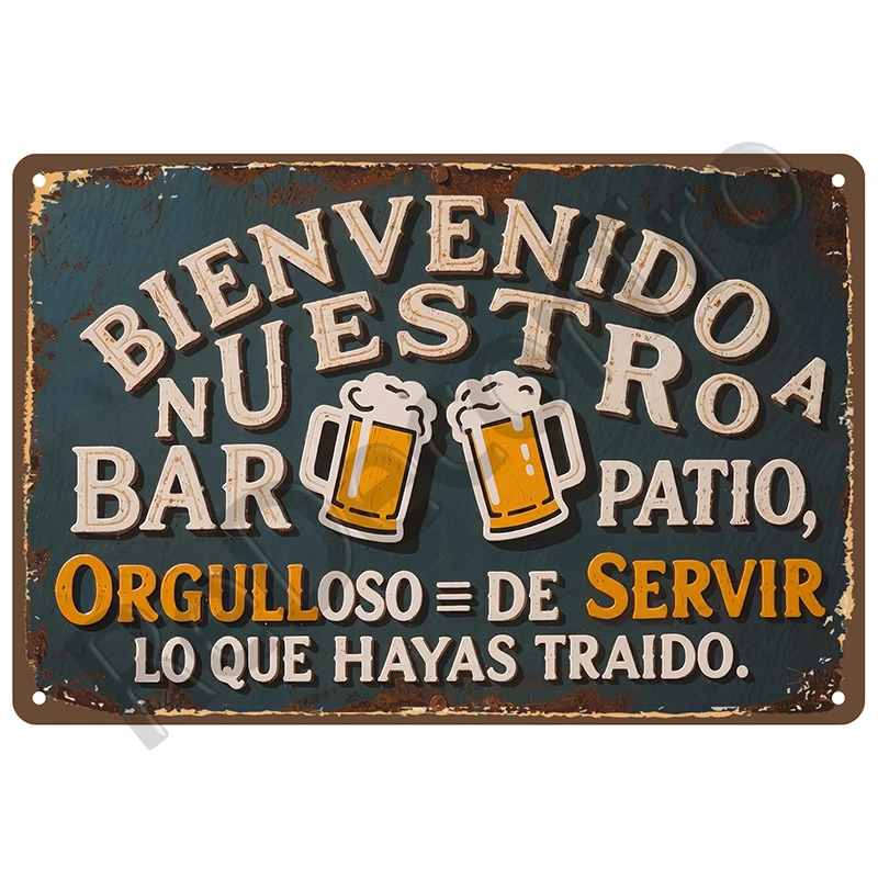 Bathroom Room Home Decor Items Vintage Metal Signs Accessories Luxury Decoration Poster Bar Accessories Retro Tin Signs Wall Art
