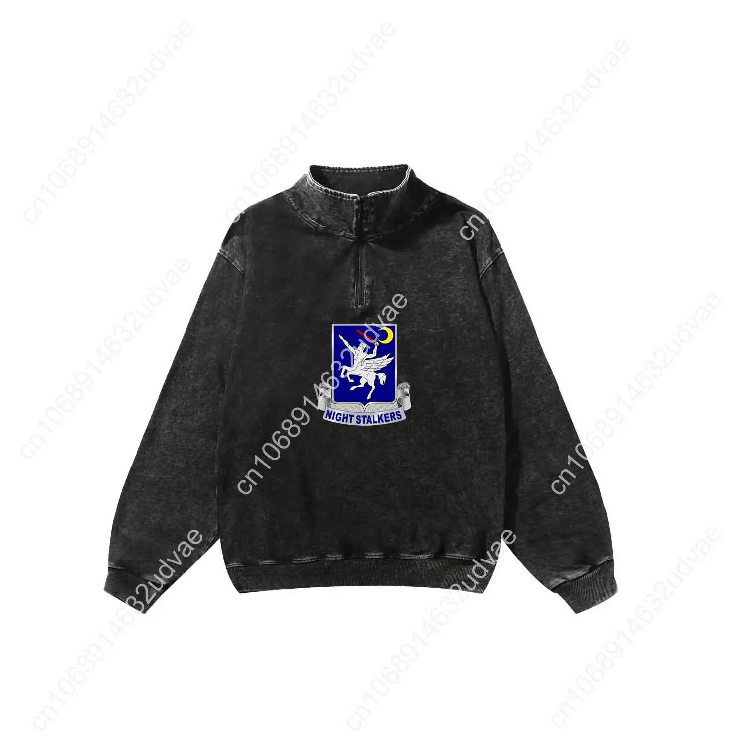 160e SOAR Nightstalkers Patch DUI Retro Sweatshirt Man Vrouw Tiener Vintage Trui Half Custom Made Tops Mouwen T-shirt