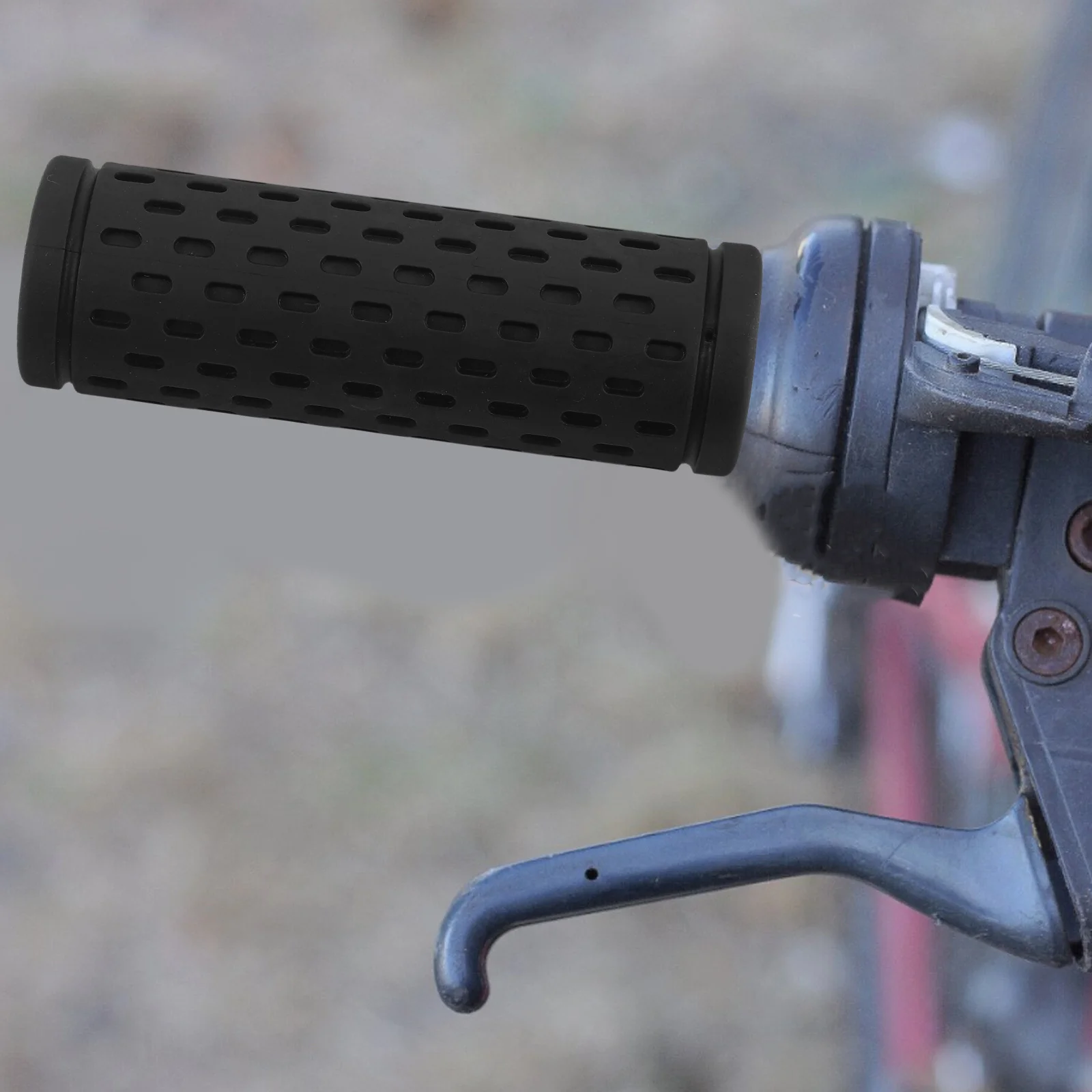 

10pcs Bicycle Handlebar Grips Rubber Non-Slip Mountain Bike Handle Covers Durable Scooter Grips Bike Handlebar Accessories