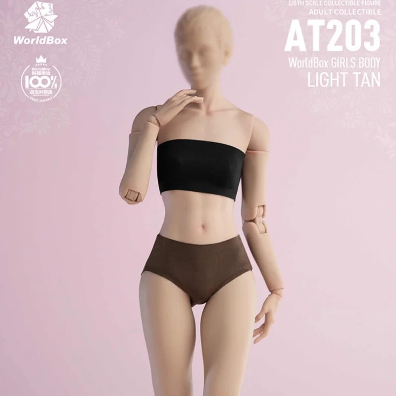 Worldbox 1/6ème figurine à collectionner à l'échelle At201 At202 At203 adulte à collectionner filles corps articulé femme soldat modèle mobile