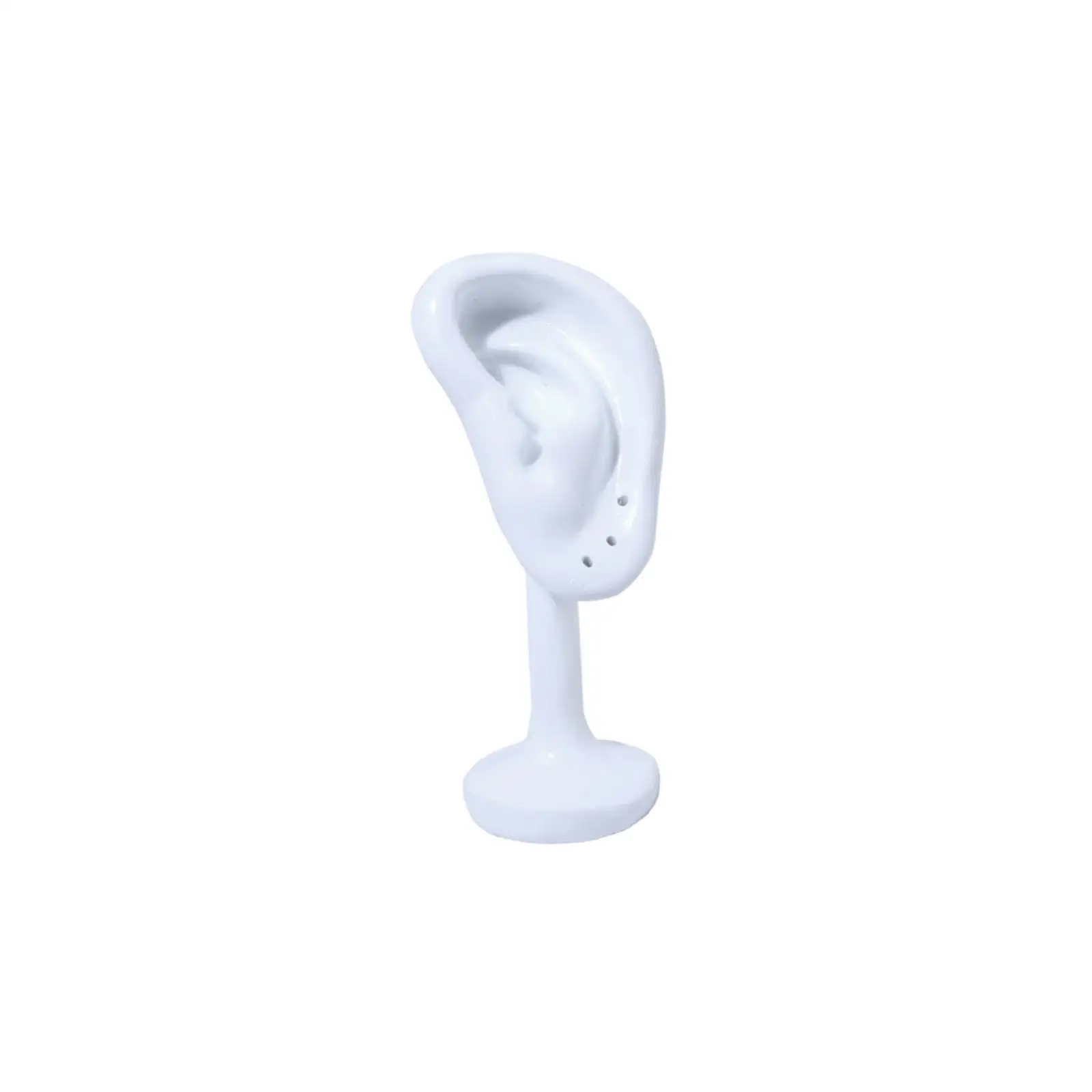 Earring Display Stand Resin Ear Shape Showcase Holder Simulation Ear Stand 10.5cm Tall
