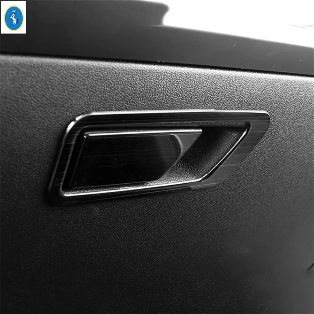 Rear Trunk Door Button / Glove Storage Box / Water Cup Holder Cover Trim Accessories For Audi A3 8Y Sedan Sportback 2021 - 2024