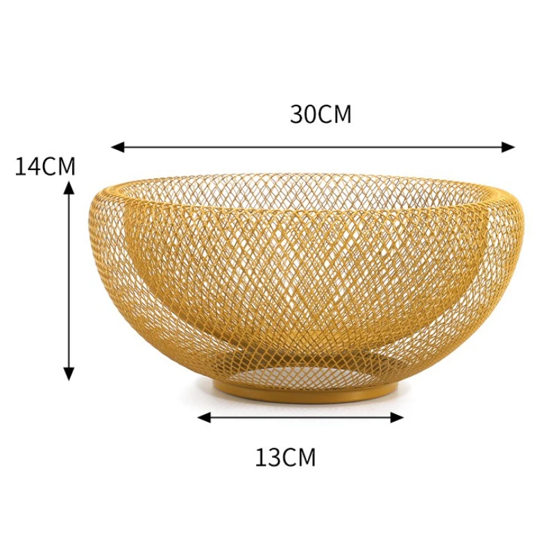 Fresh Fruit Trays Modern Creative Plates Household Snacks Luxury Storage Bowls Kitchen Desktop Art Decoration Dinner Plate