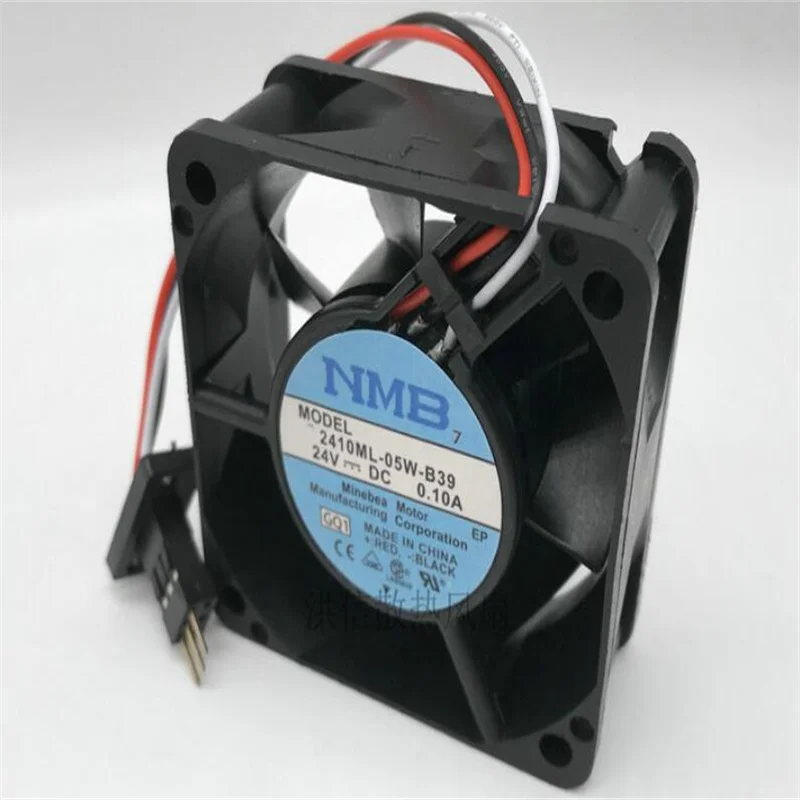 Nmb 2410ML-05W-B39 DC24V 0.10A 6025 Drie-Draad Versterker Drives Speciale Fans.