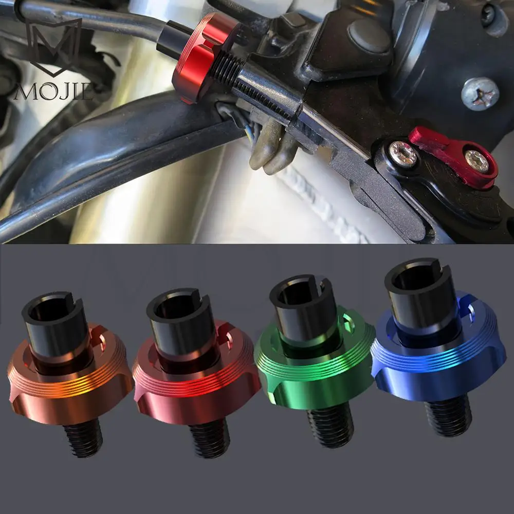 

Motorcycle For Kawasaki NINJA 300R/Z300 ZX6R / ZX636R/ZX6RR Z250S ZX-6 ZX10R / RR Z1000/R CNC Clutch Cable Wire Adjuster Screw
