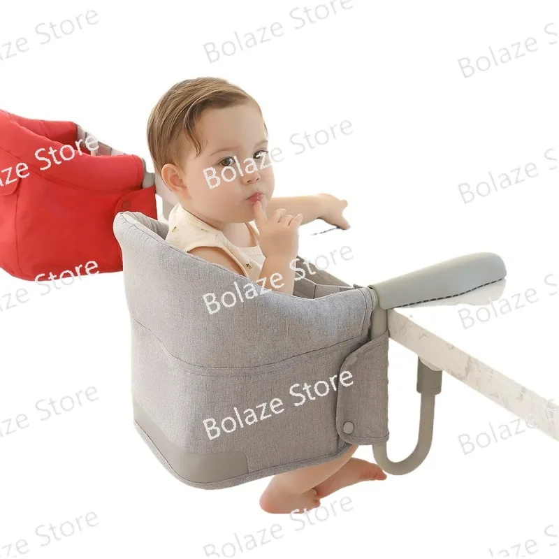 Unique Babies Latest 4 in 1 Foldable Plastic Feeding Baby Eat Portable Dining Table Clip Hook on Hight Chair