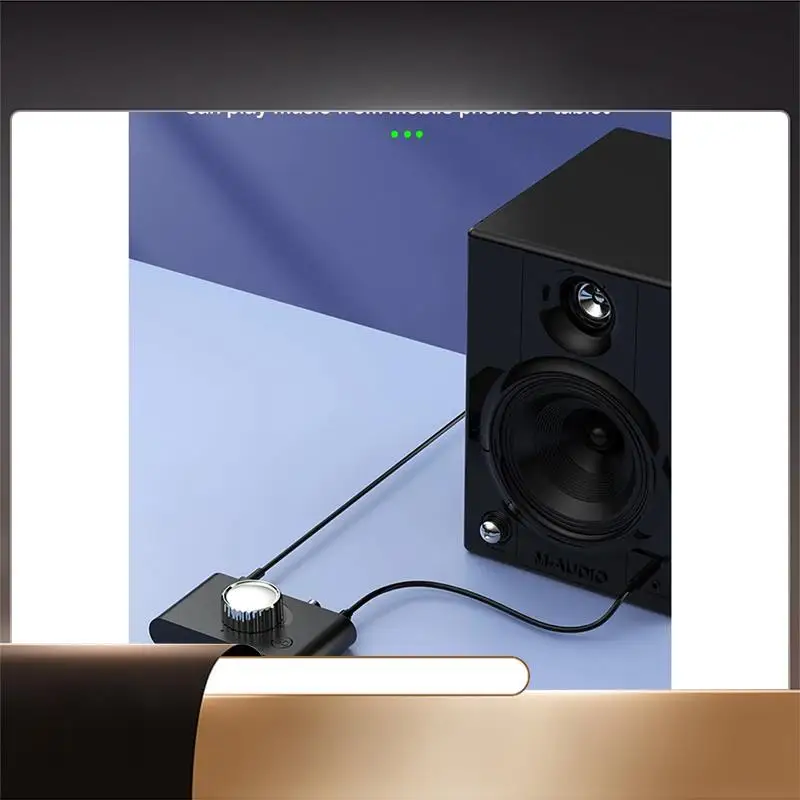 

Old Audio Receiver Bluetooth Adapter For For Speaker Wireless Music U Disk Player With Mic For Car Speaker Headphones-X64A