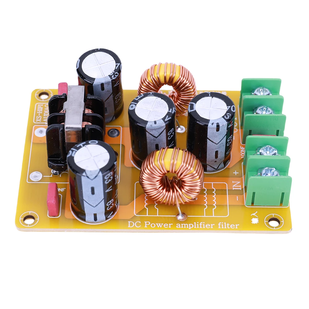 

DC LC EMI Eliminate Electromagnetic Interference Switch 50V EMI Electromagnetic Interference Filter for Radio Amplifier