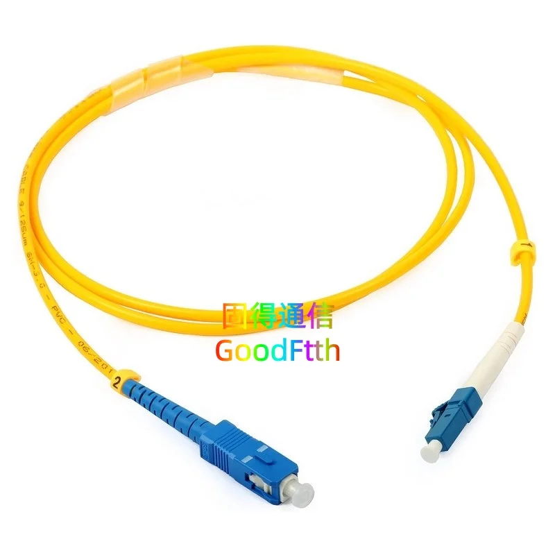 

Patch Cord SC-LC LC-SC UPC SM G652D G657A1 G657A2 Simplex 0.5-300m Cable Jumper GoodFtth