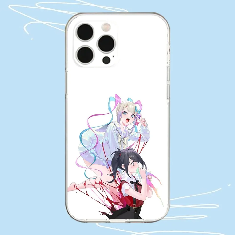 Needy Girl Streamer Overload Phone Case For iPhone 13, 14,13,12,Mini,11,Pro,Max,Plus,X,XR,XS,8,SE,2020 Transparent Cover - Image 6