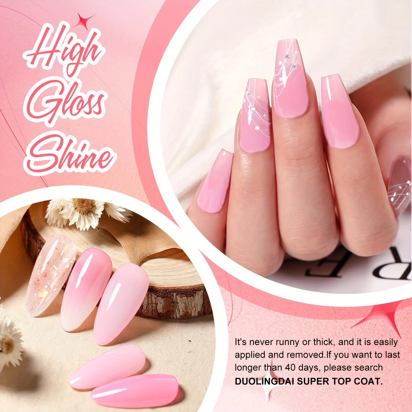 Kit inicial de gel poli para u - Polygel Nail Kit avaliação e preço