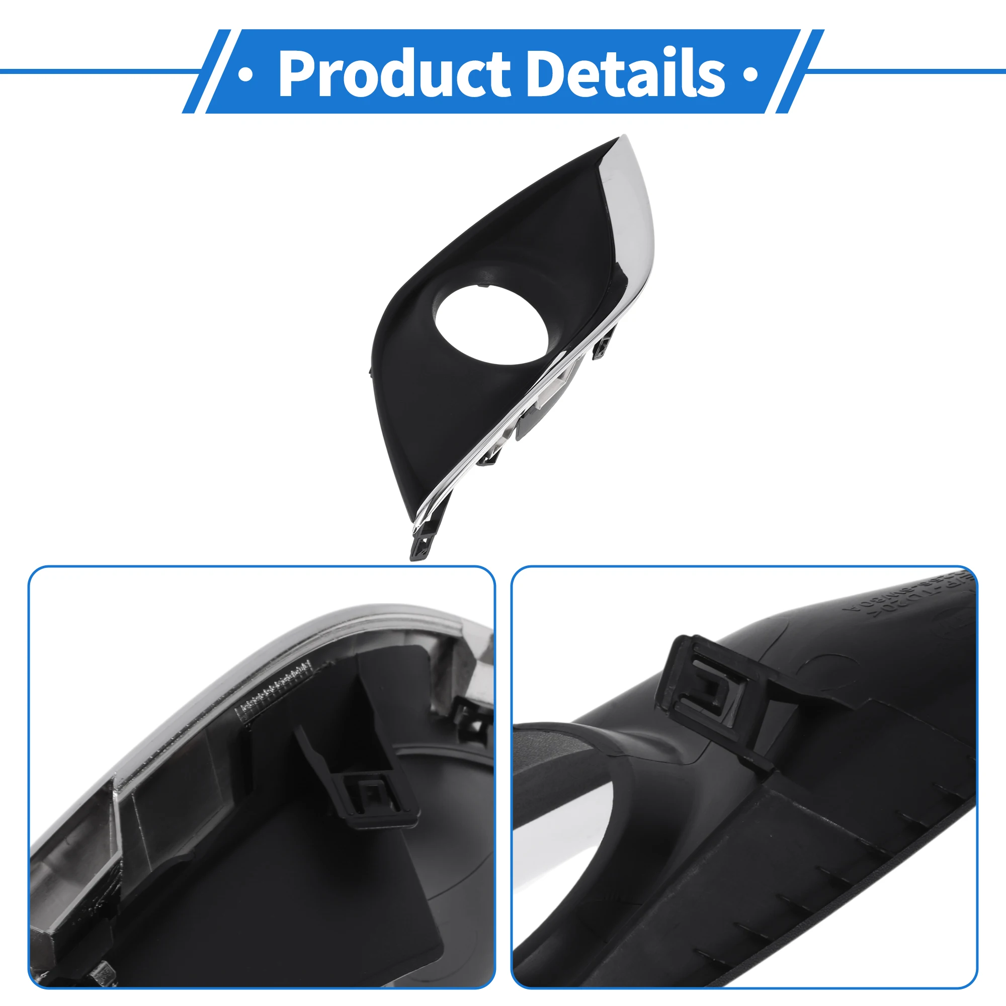 UXCELL شواية خفيفة للضباب الأمامية اليمنى رقم 622566W80A لنيسان فيرسا 2015-2018