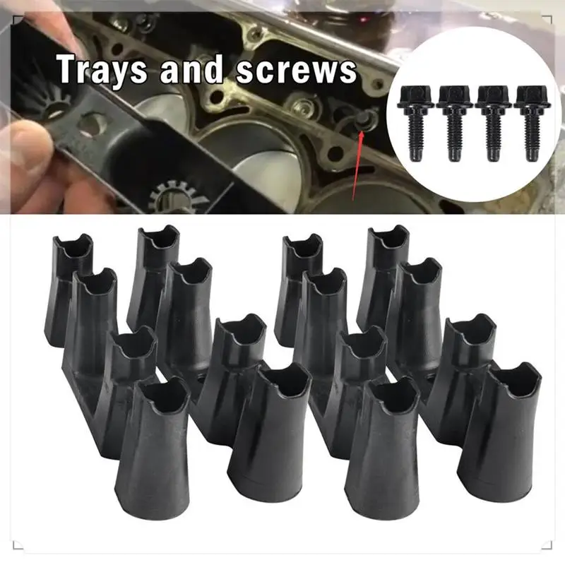 

4 шт. лотки и болты LS 12595365 для подъемников Cadillac Buick GM LS7 LS1 LS3 4,8 6,0 6,2 л лотки NON-DOD/AFM