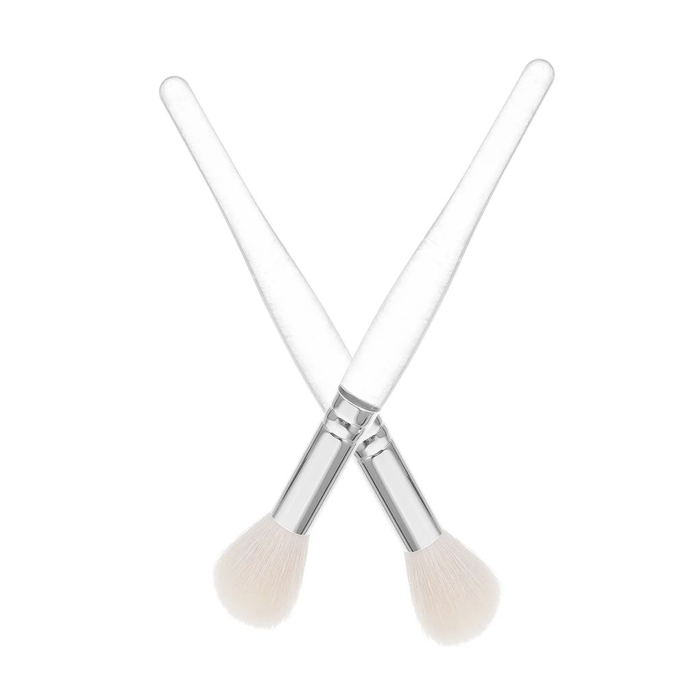 2Pcs Makeup Brush Set Brush for Women Soft Highlighter Blush Brushes Face Makeup Tools Travel Friendly